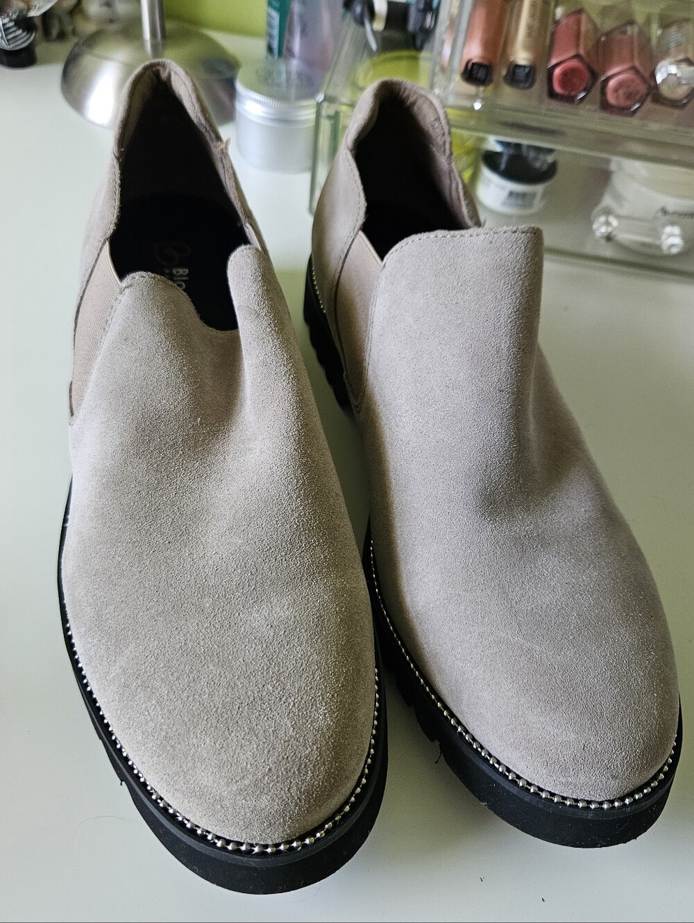 Blondo Waterproof Pull On Short Boots Neutral Womens Size 11